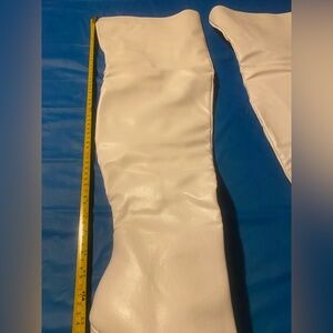White Over-the-Knee Boots